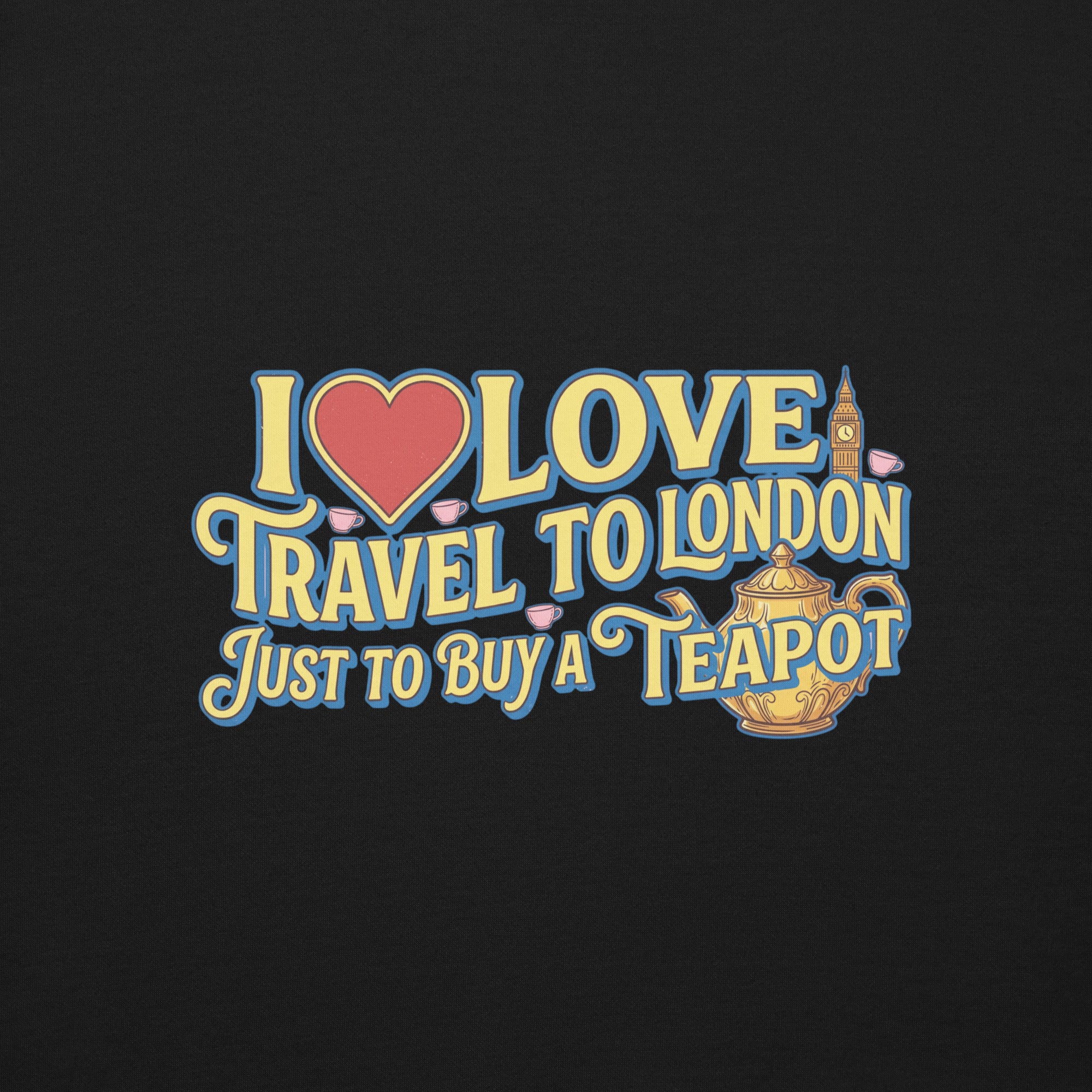 TravelLONDON Unisex Premium Sweatshirt - Alivwood