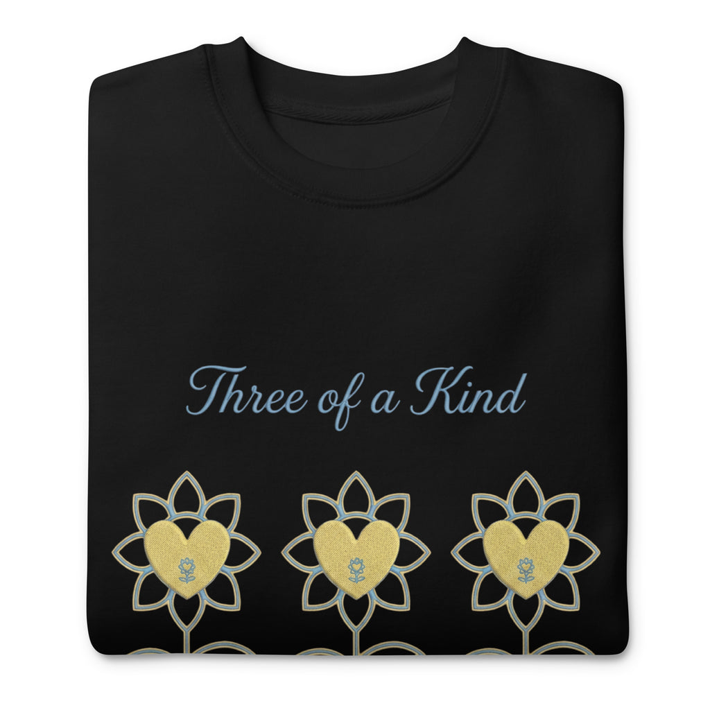 Three OK Unisex Premium Sweatshirt - Alivwood