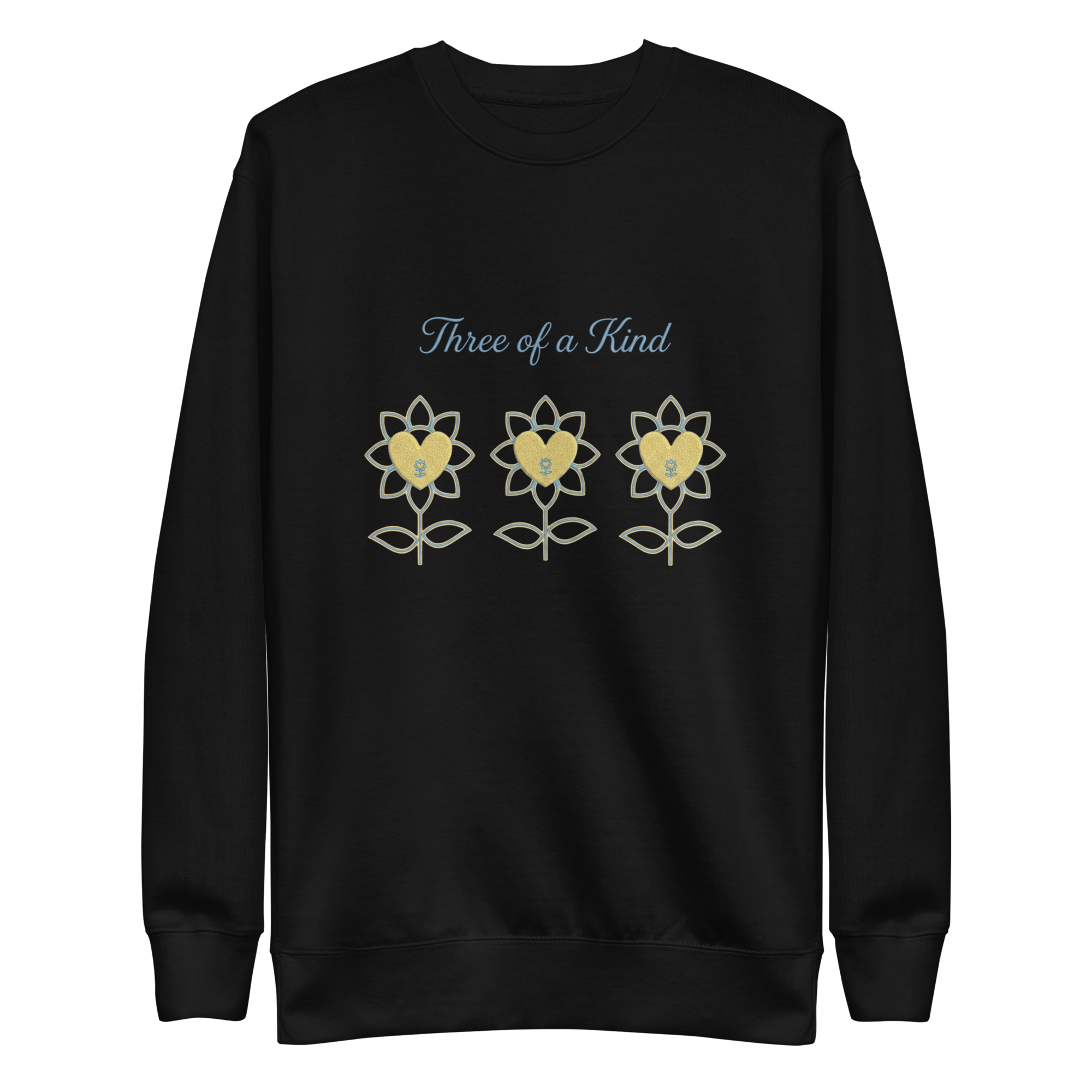 Three OK Unisex Premium Sweatshirt - Alivwood