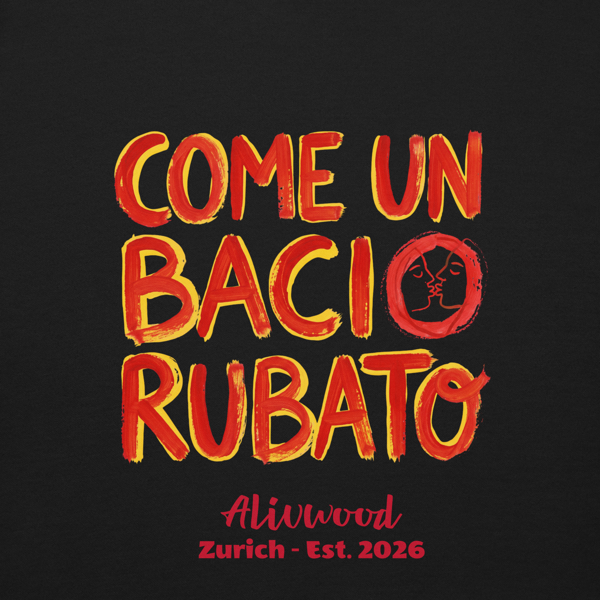 Come un bacio rubato Unisex Premium Sweatshirt - Alivwood