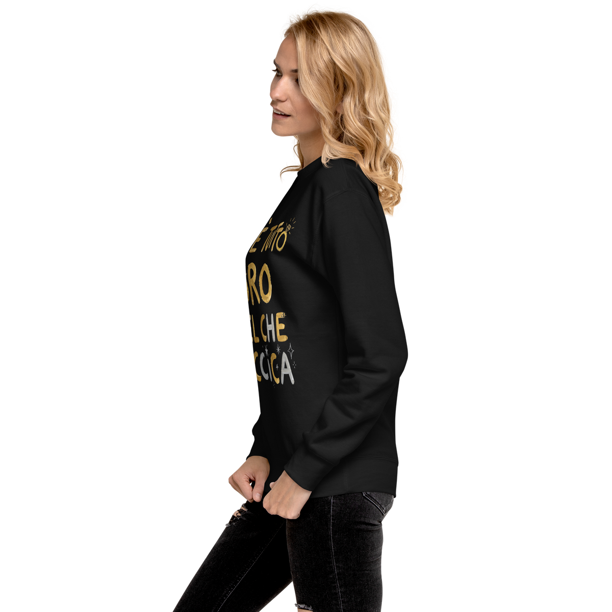 Non è tutto ORO Unisex Premium Sweatshirt - Alivwood