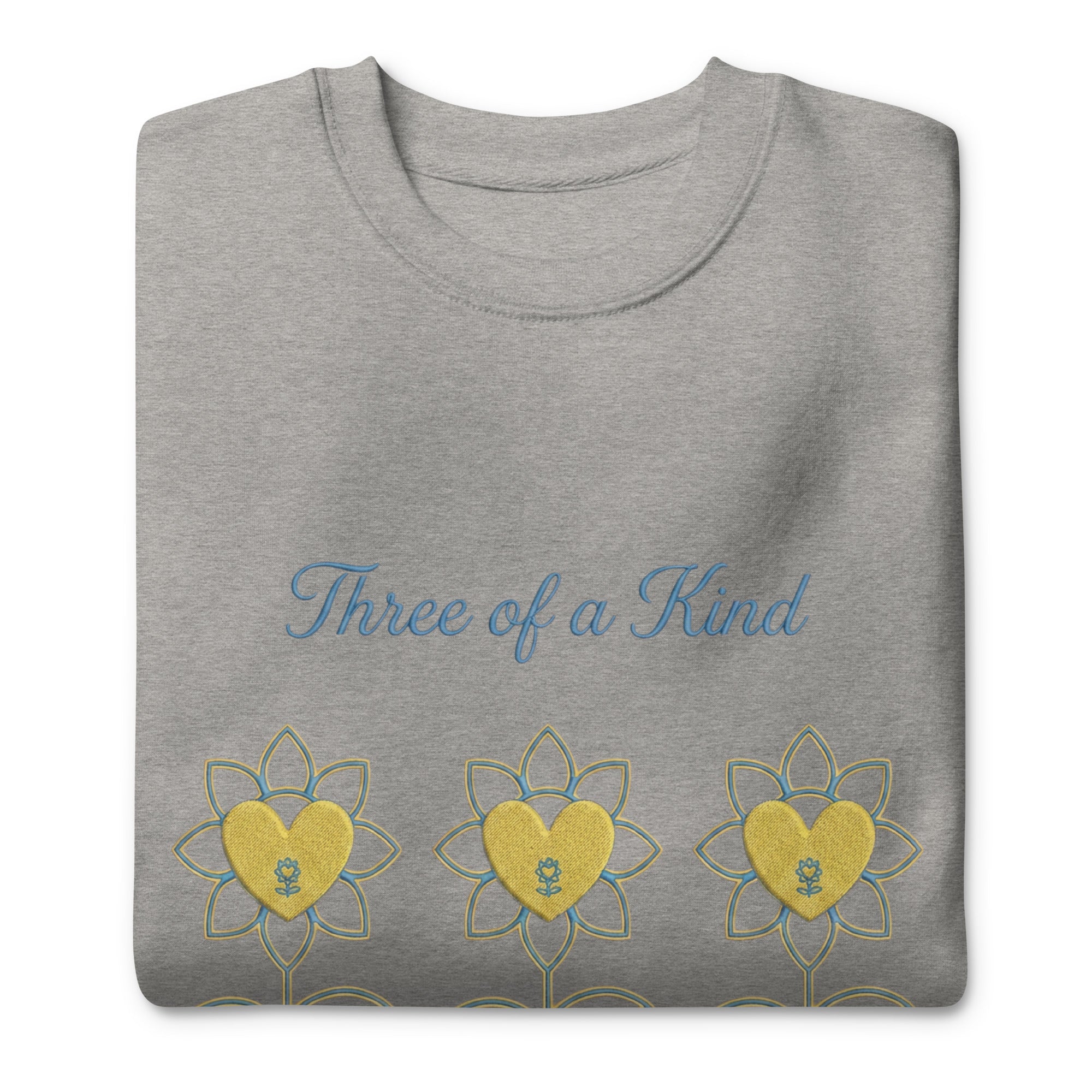 Three OK Unisex Premium Sweatshirt - Alivwood
