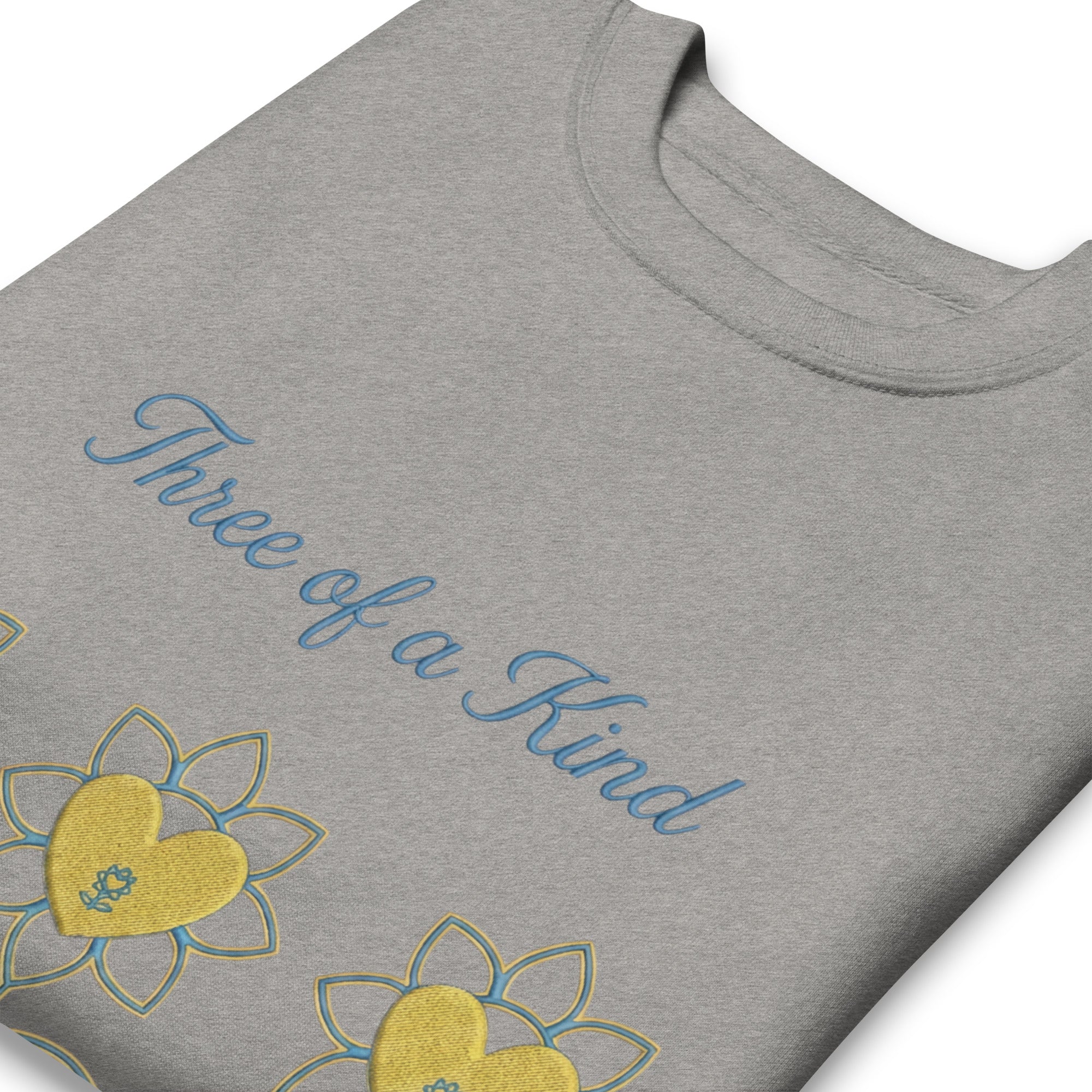 Three OK Unisex Premium Sweatshirt - Alivwood