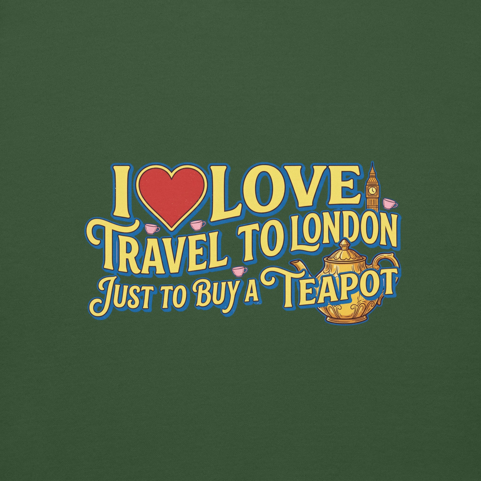 TravelLONDON Unisex Premium Sweatshirt - Alivwood