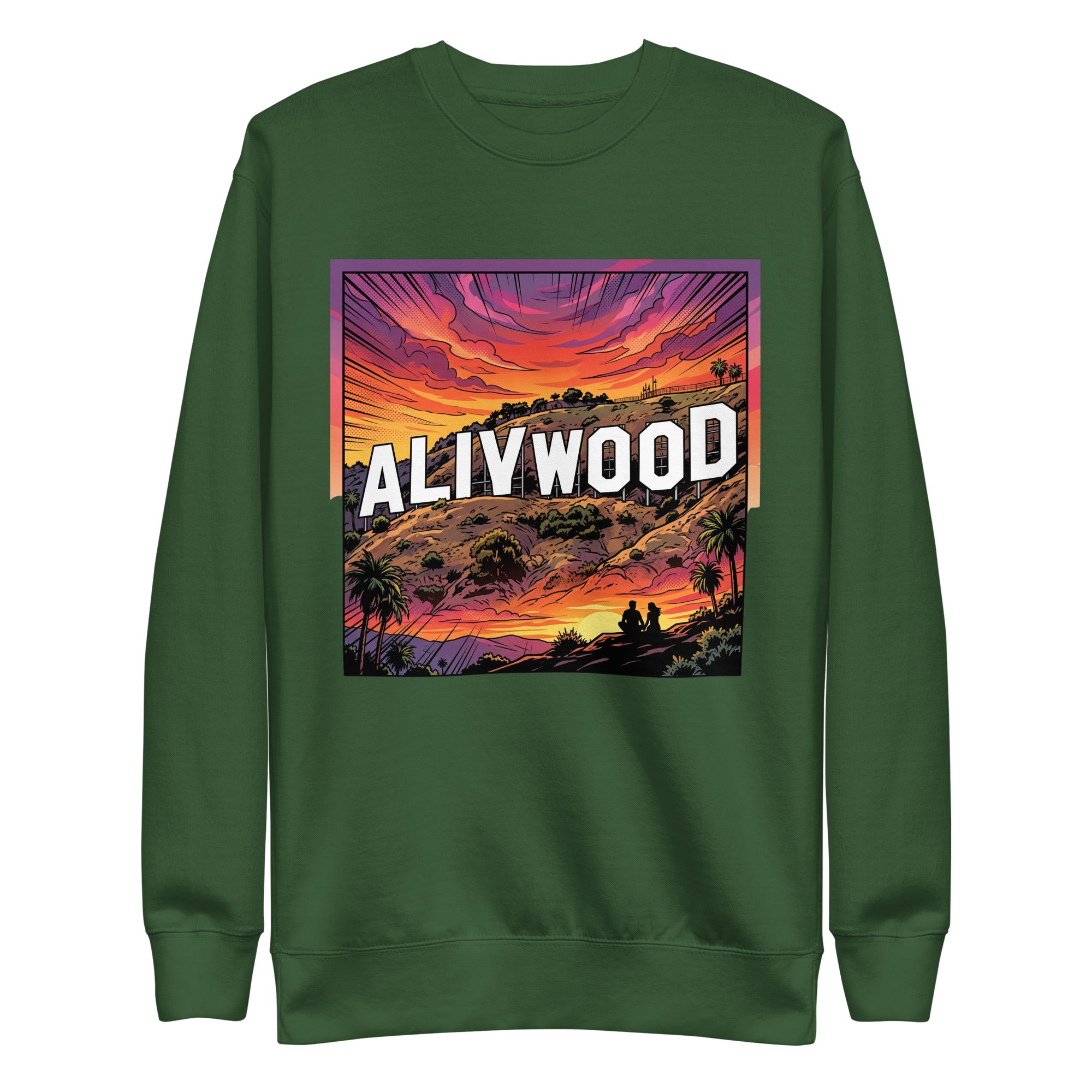 Alivwood H Unisex Premium Sweatshirt - Alivwood