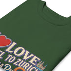 TravelZURICH Unisex Premium Sweatshirt - Alivwood