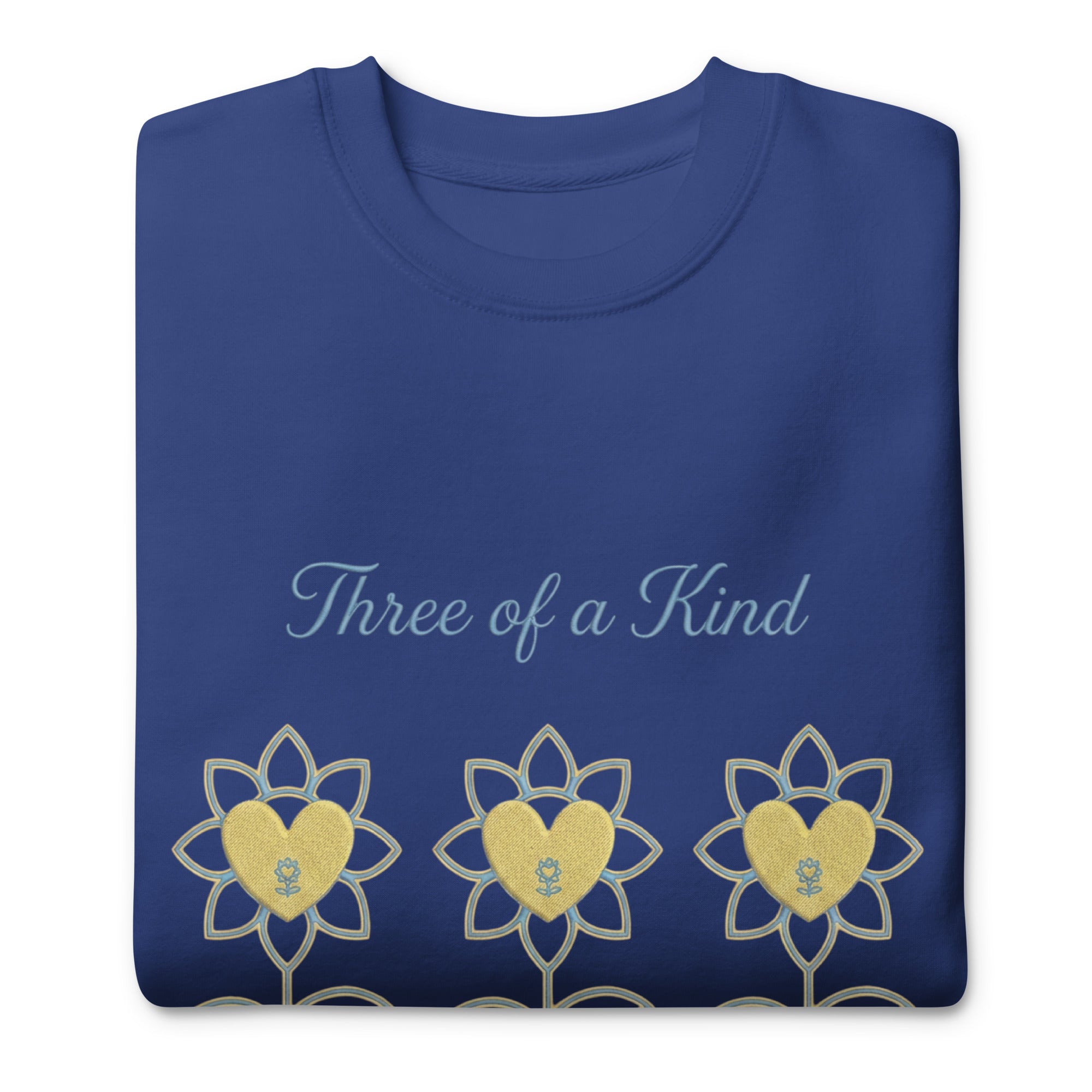 Three OK Unisex Premium Sweatshirt - Alivwood