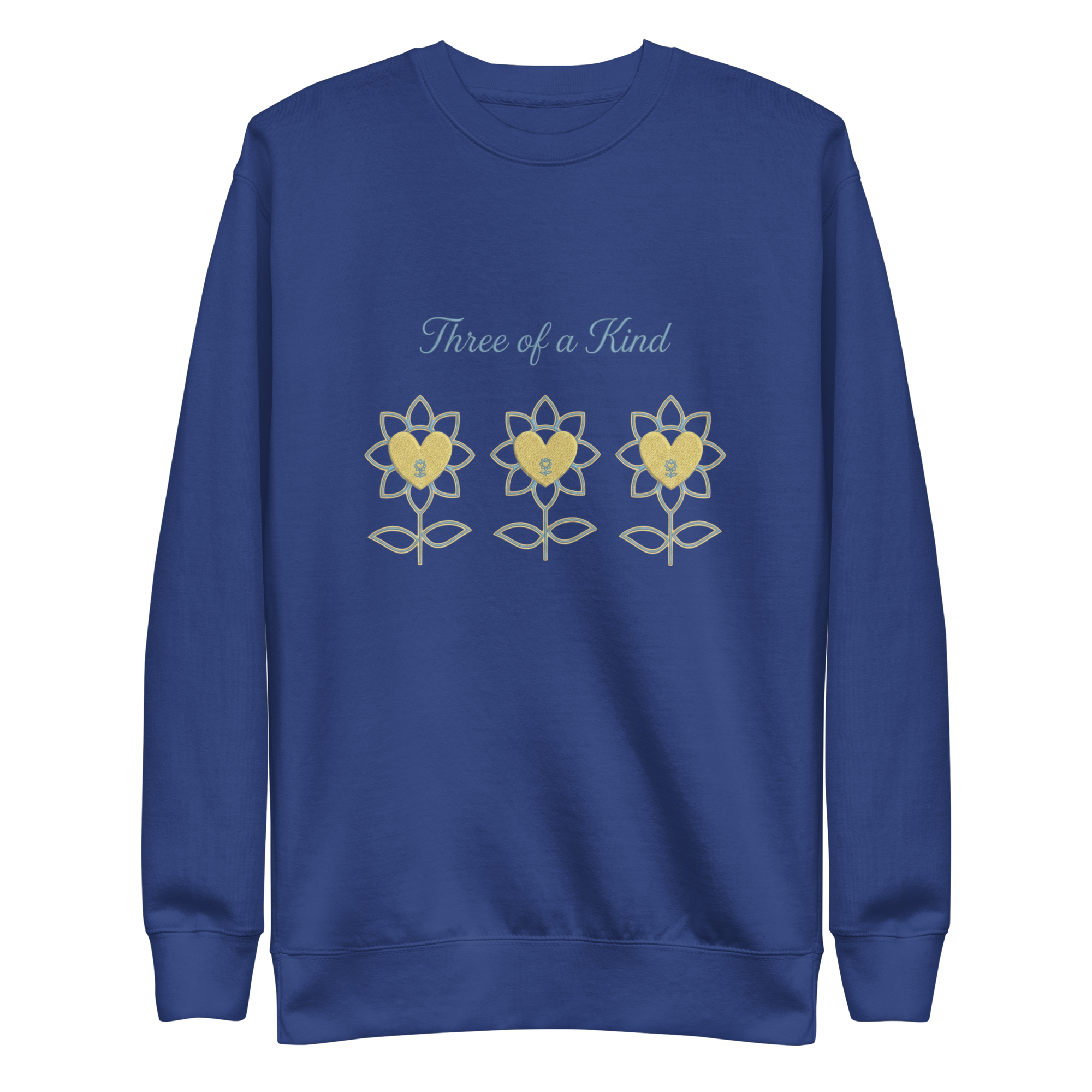 Three OK Unisex Premium Sweatshirt - Alivwood