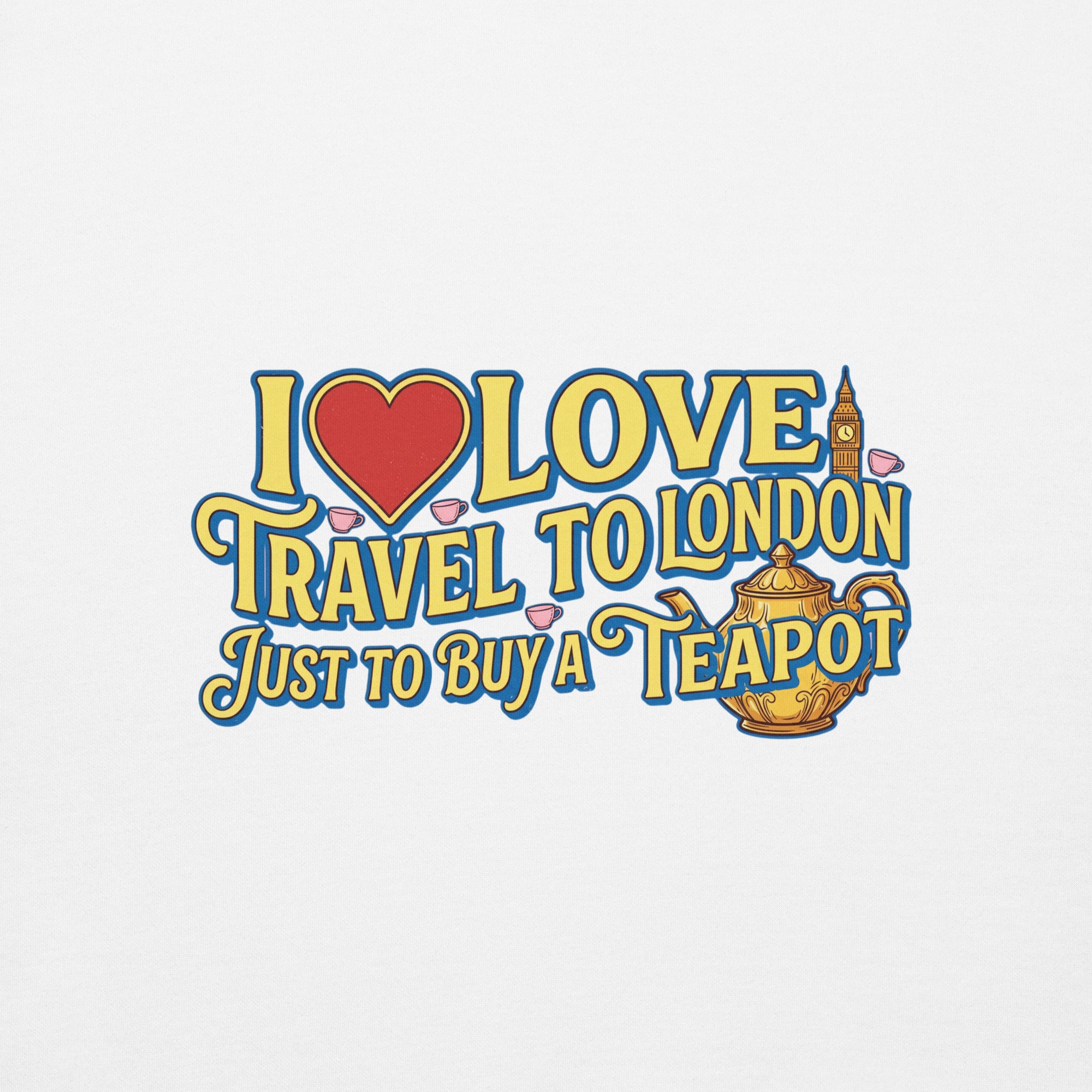 TravelLONDON Unisex Premium Sweatshirt - Alivwood