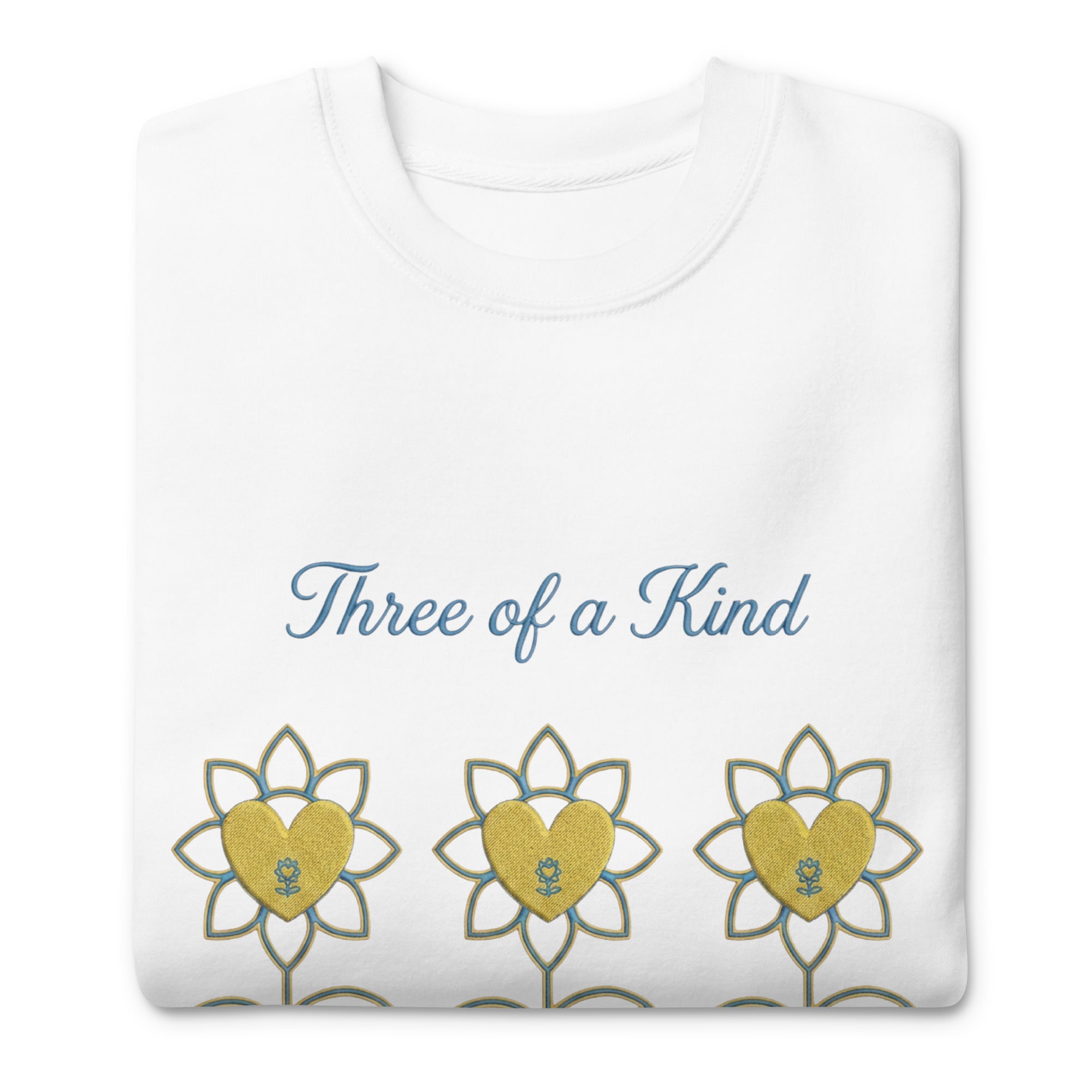 Three OK Unisex Premium Sweatshirt - Alivwood