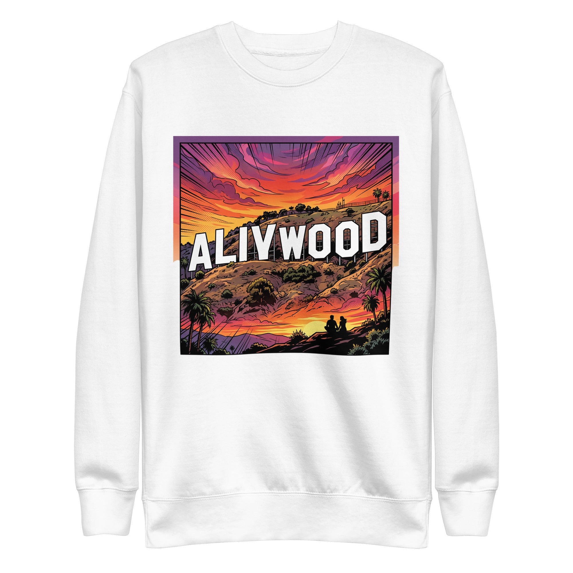 Alivwood H Unisex Premium Sweatshirt - Alivwood