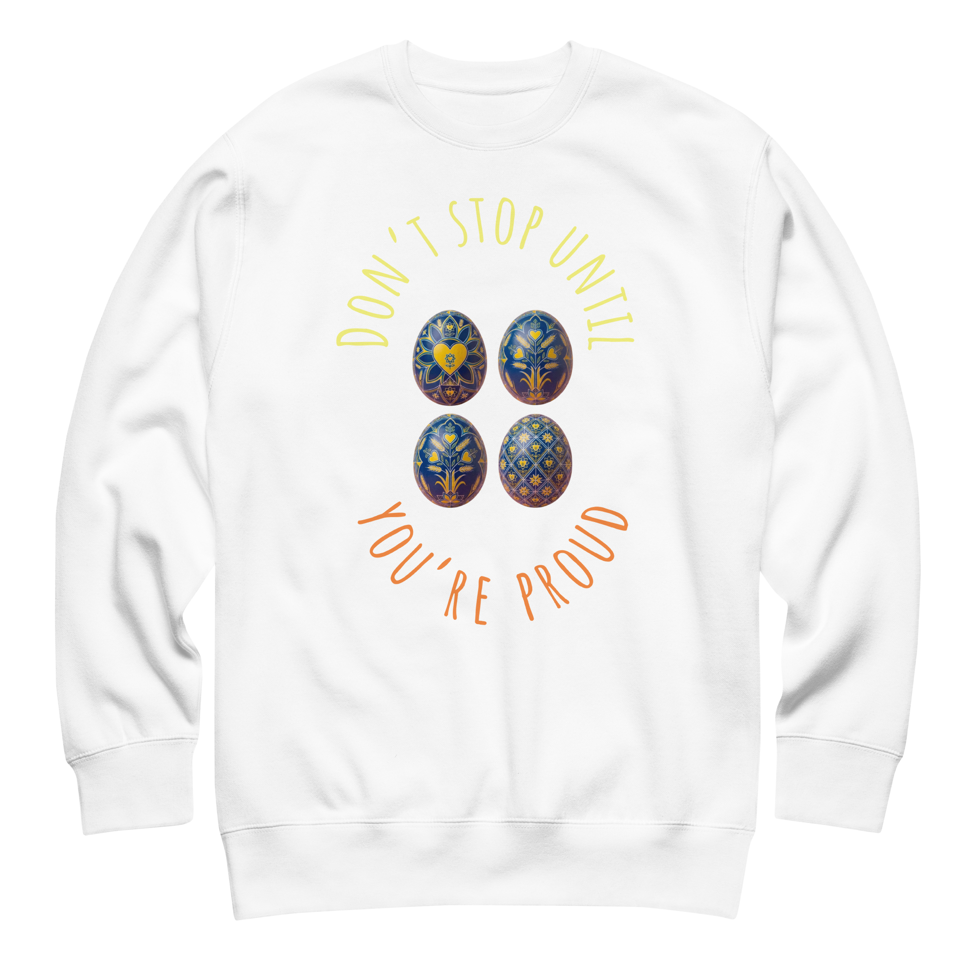 Pysanky Unisex Premium Sweatshirt UA - Alivwood