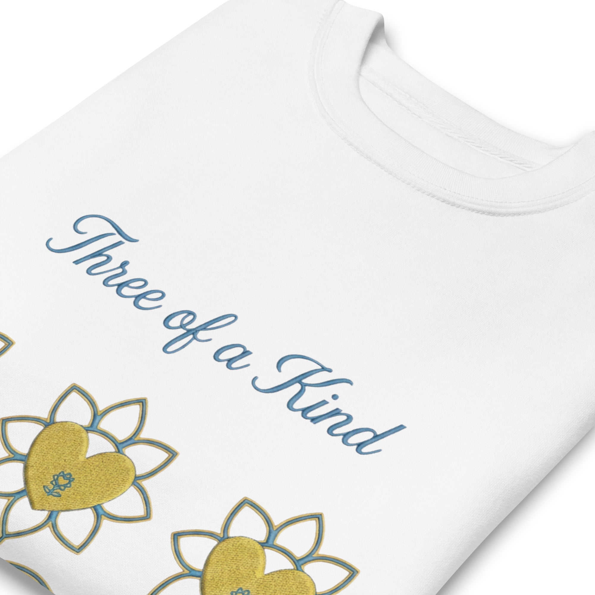 Three OK Unisex Premium Sweatshirt - Alivwood