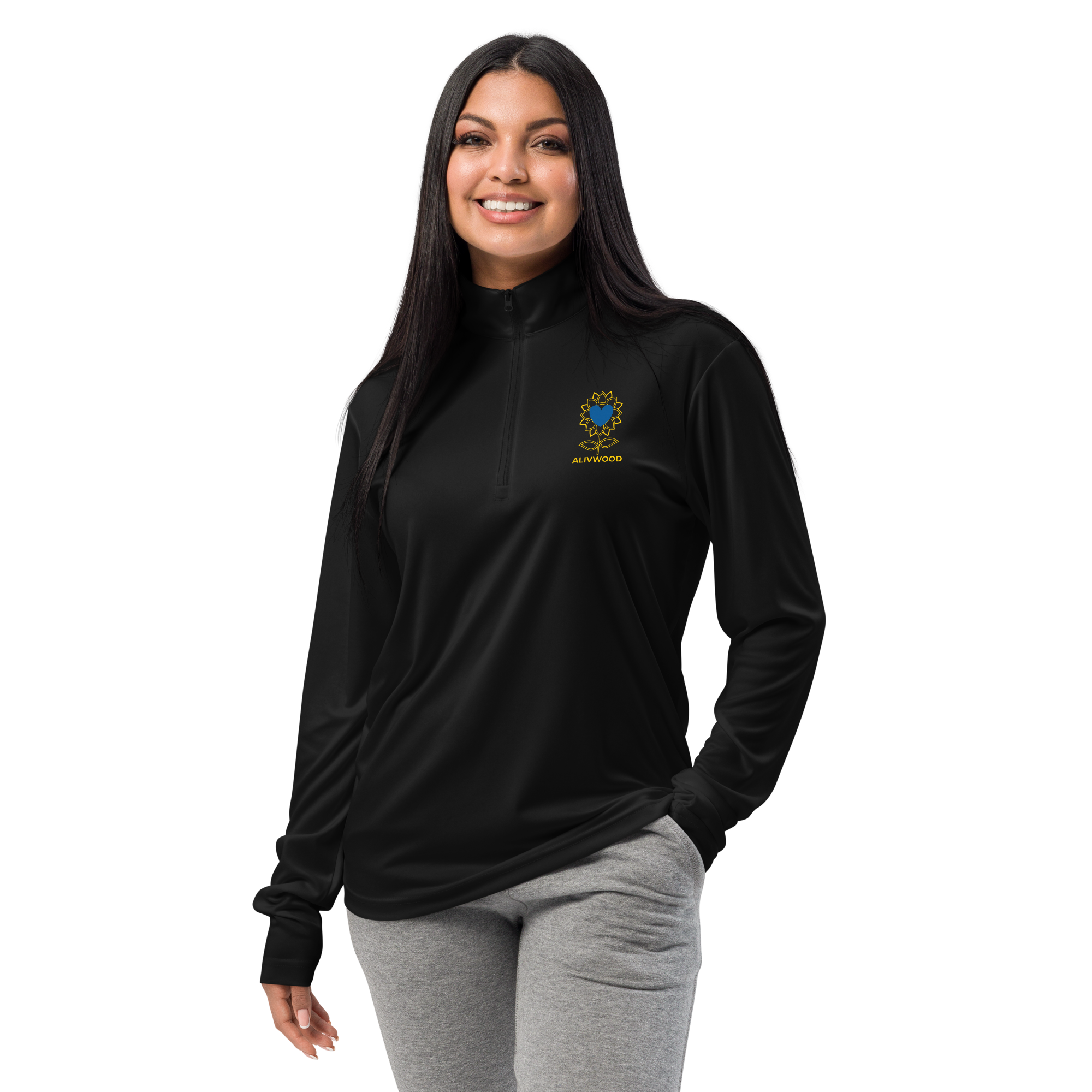 Alivwood Lightweight Quarter-Zip Pullover - Alivwood