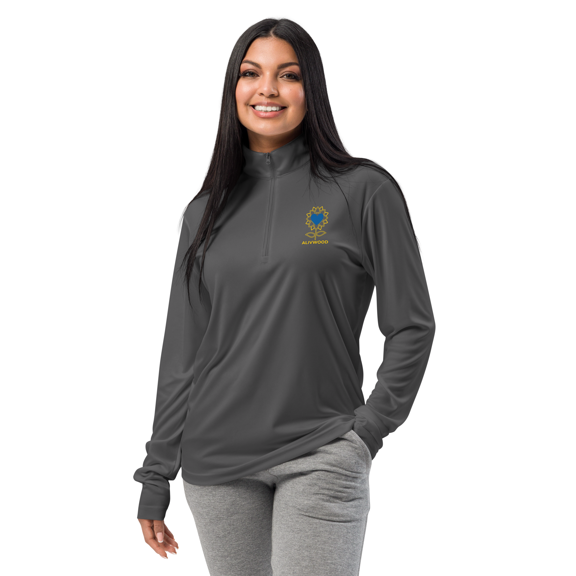 Alivwood Lightweight Quarter-Zip Pullover - Alivwood