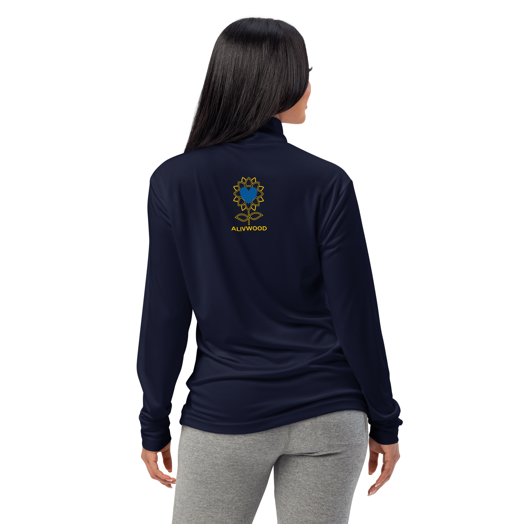 Alivwood Lightweight Quarter-Zip Pullover - Alivwood