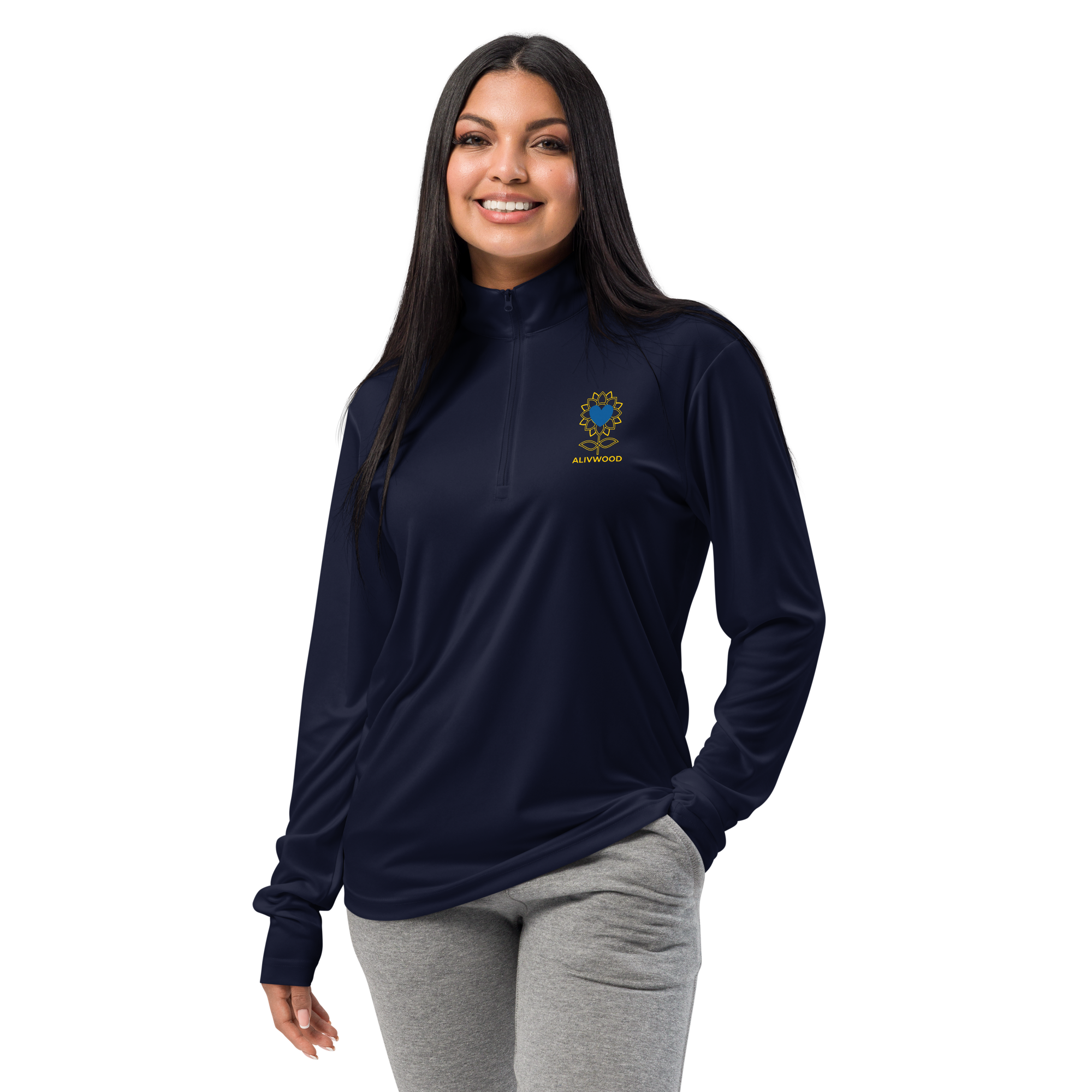 Alivwood Lightweight Quarter-Zip Pullover - Alivwood