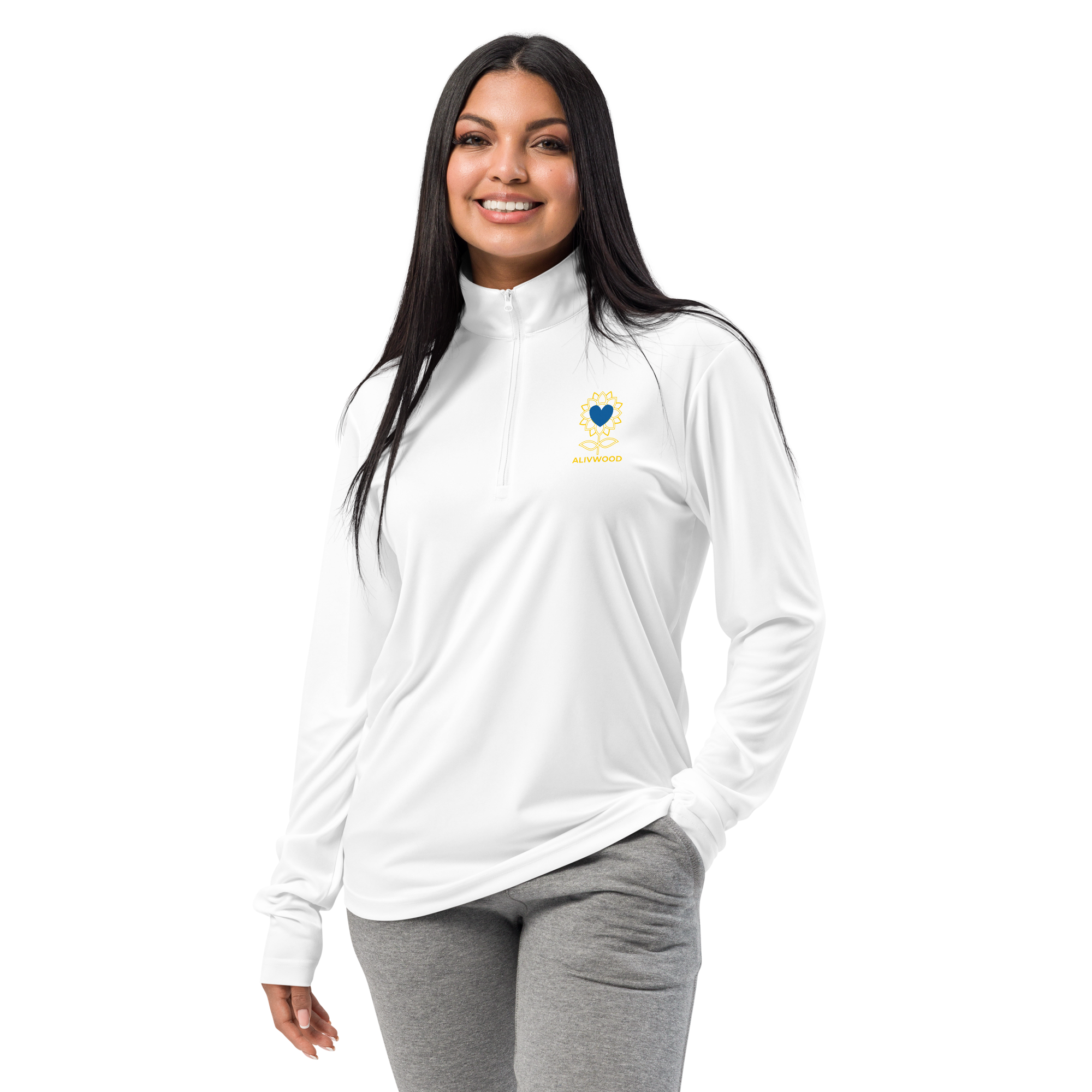 Alivwood Lightweight Quarter-Zip Pullover - Alivwood