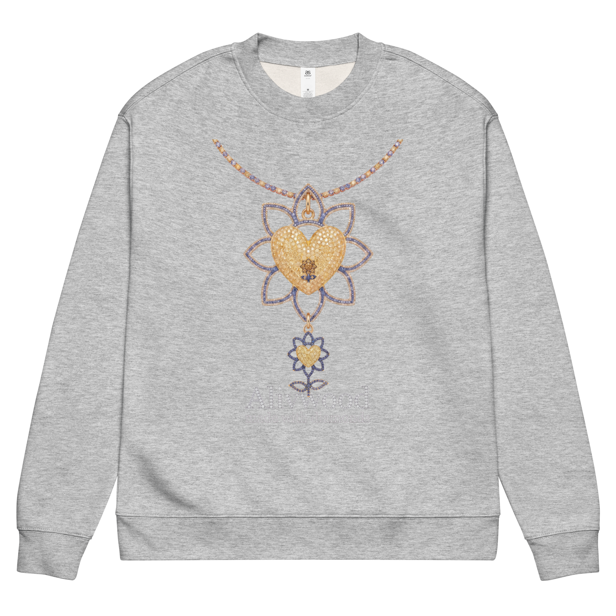 Alivwood Signature Diamond Light Sweatshirt - Alivwood