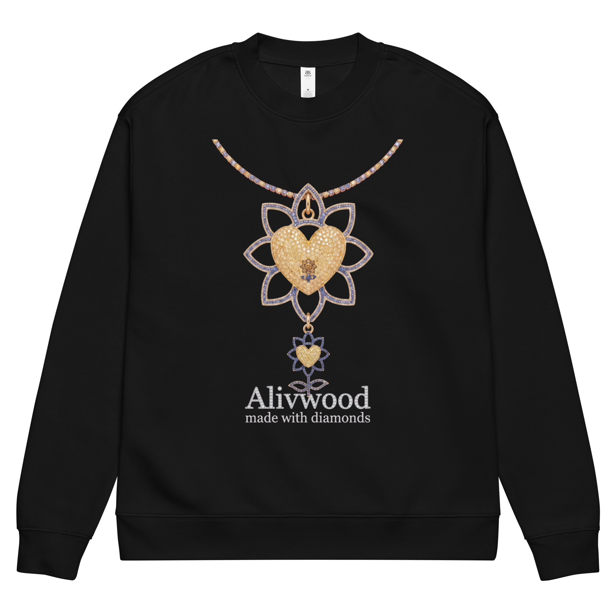 Alivwood Signature Diamond Light Sweatshirt - Alivwood