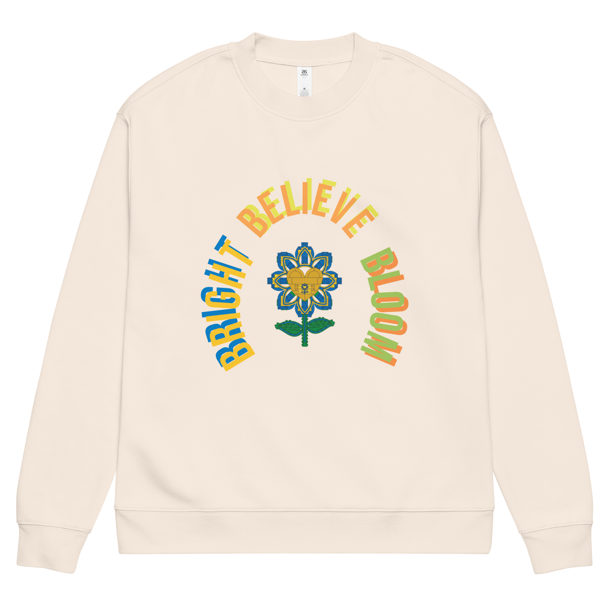 Bloom Believe Bright Bricks Sweatshirt - Alivwood