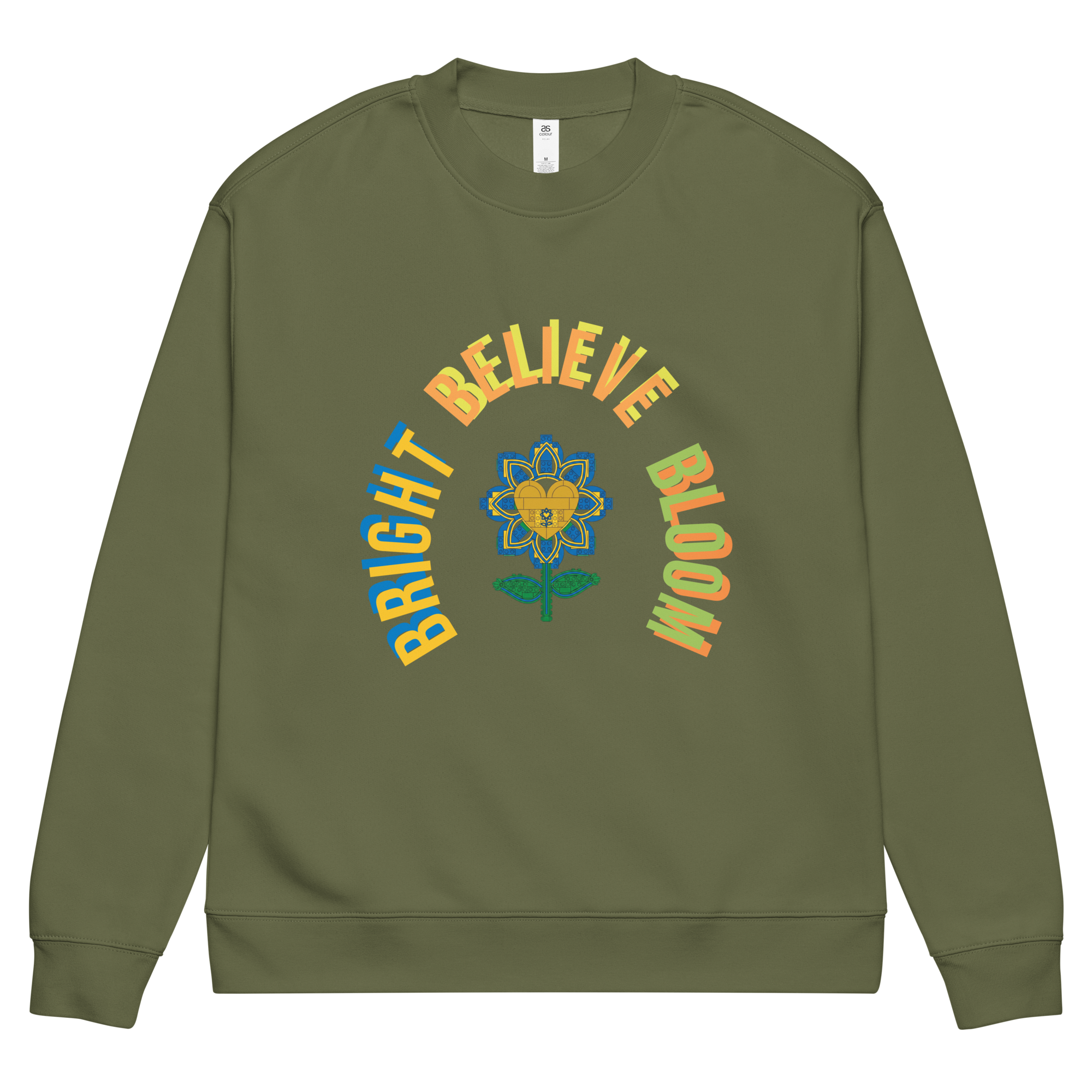 Bloom Believe Bright Bricks Sweatshirt - Alivwood