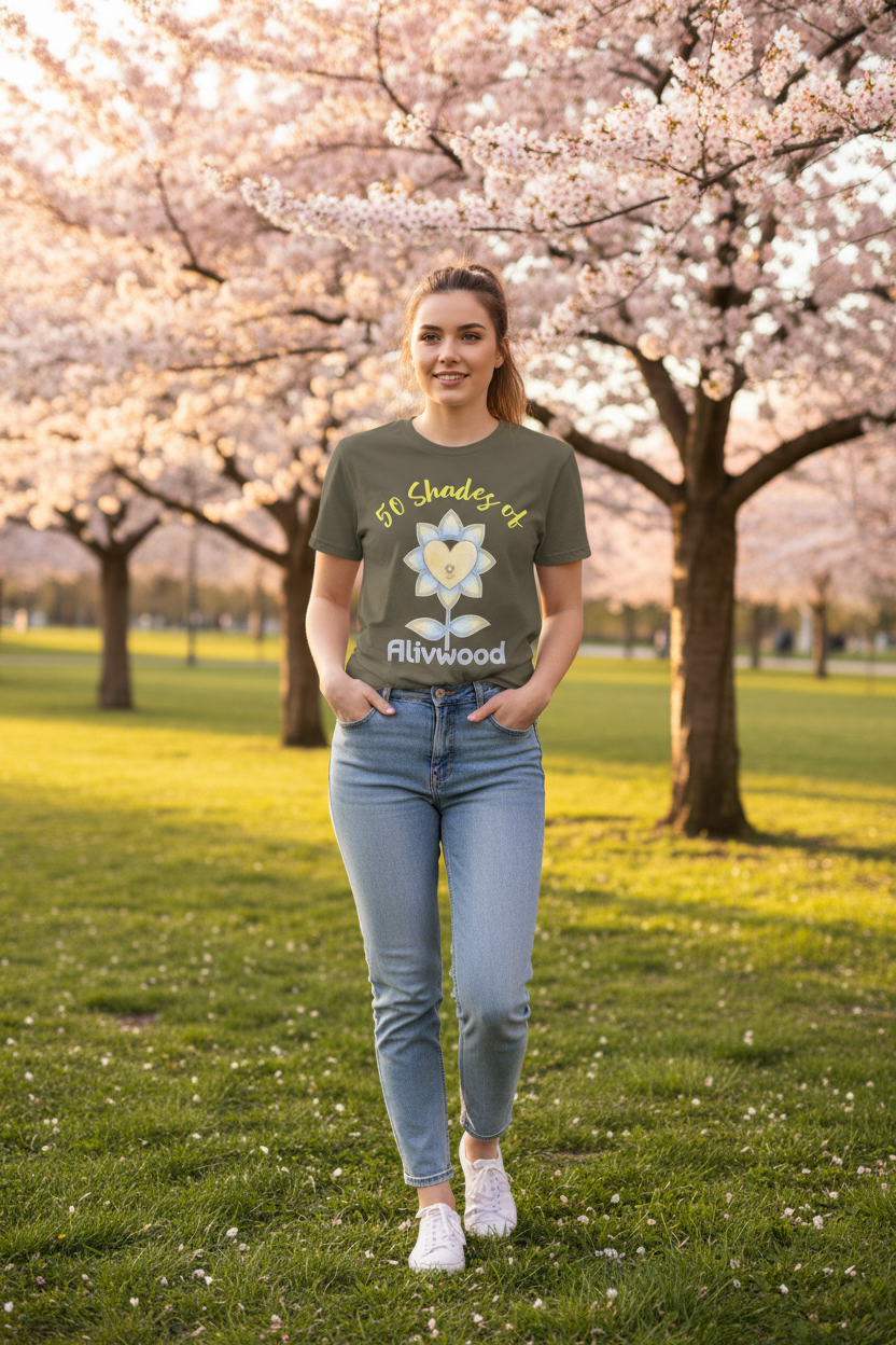 Alivwood 50Shadesof Unisex t-shirt - Alivwood