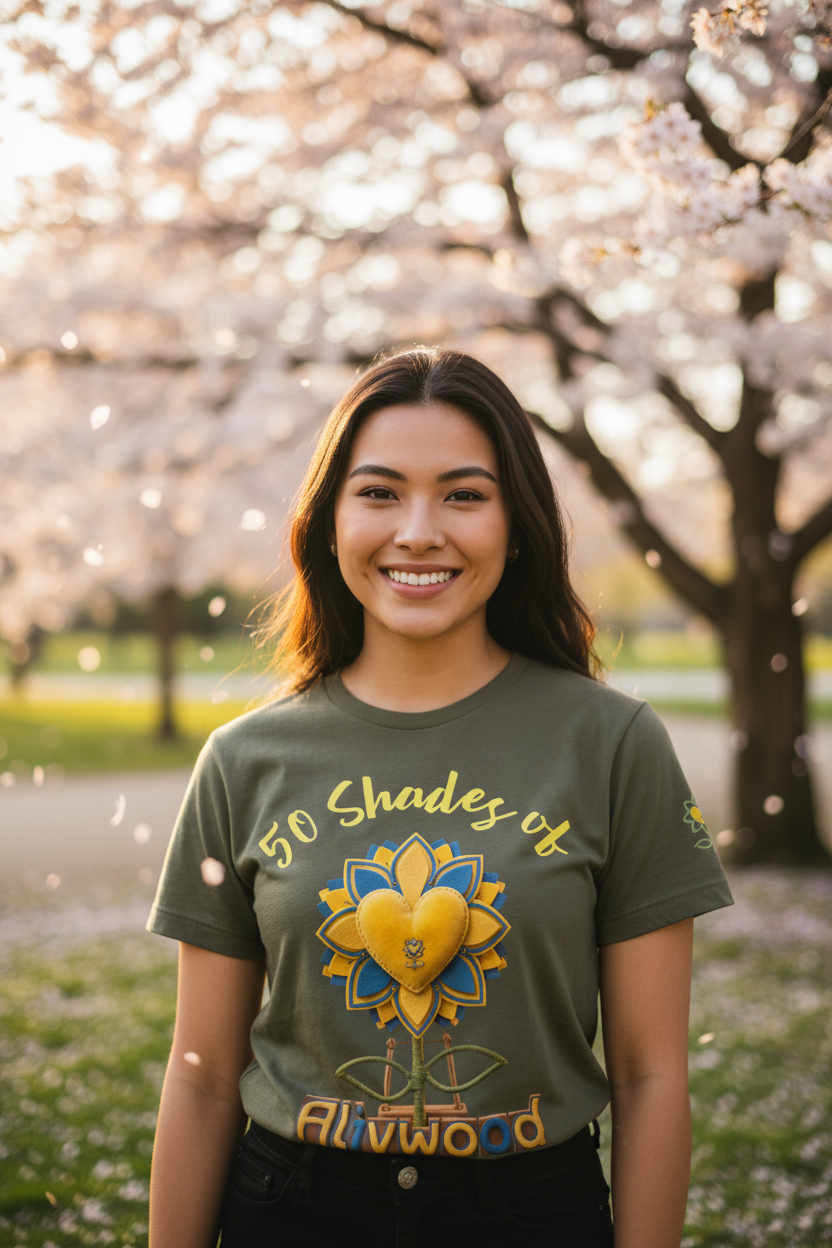 Alivwood 50Shadesof Unisex t-shirt - Alivwood