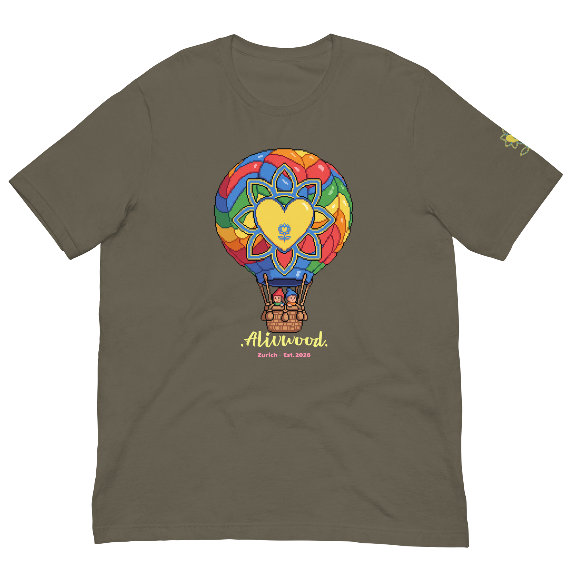 Alivwood Air Balloon Unisex t-shirt - Alivwood
