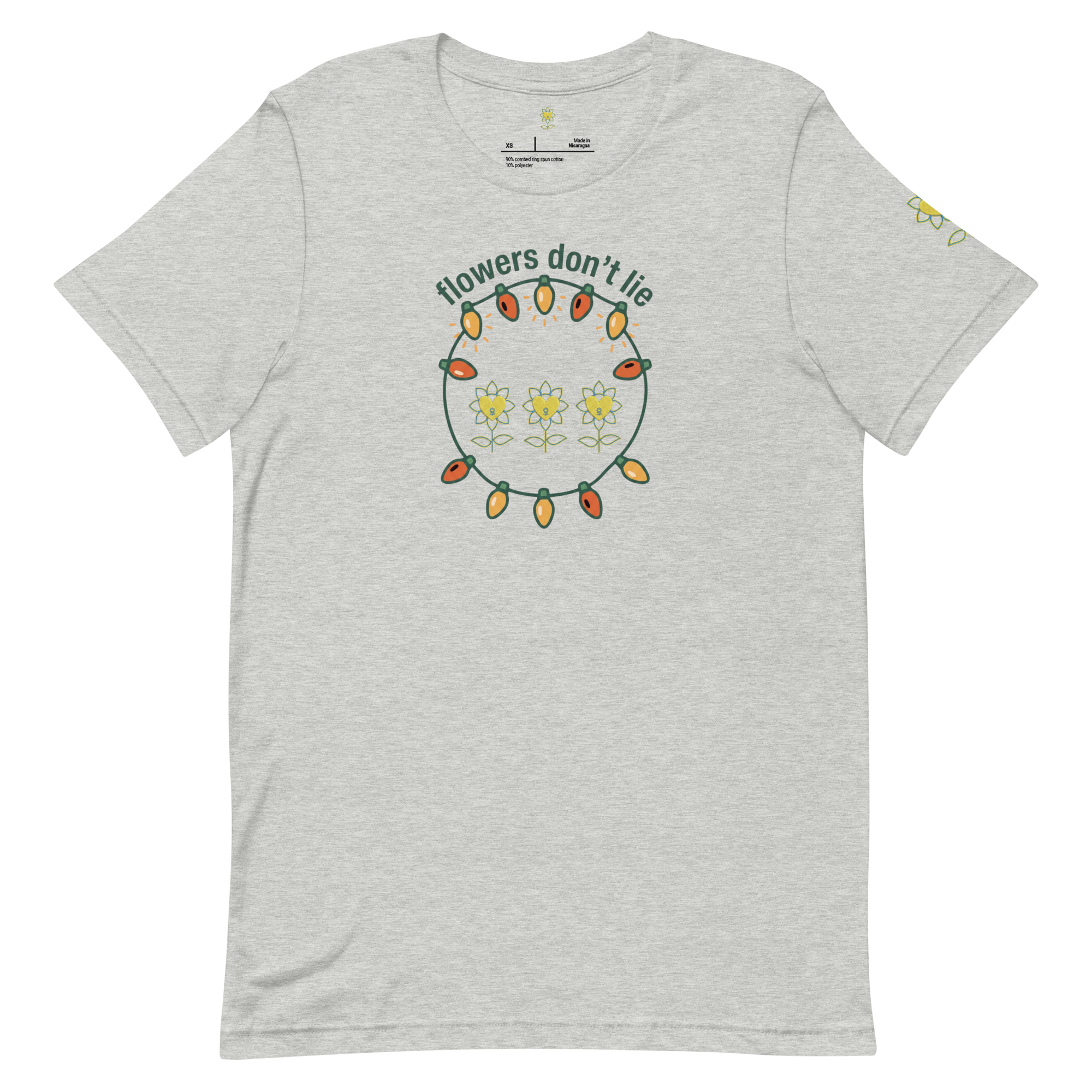 FlowersDontLie Unisex t-shirt - Alivwood