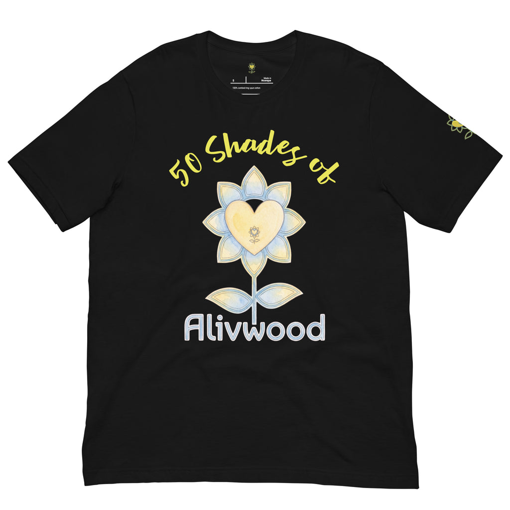 Alivwood 50Shadesof Unisex t-shirt - Alivwood