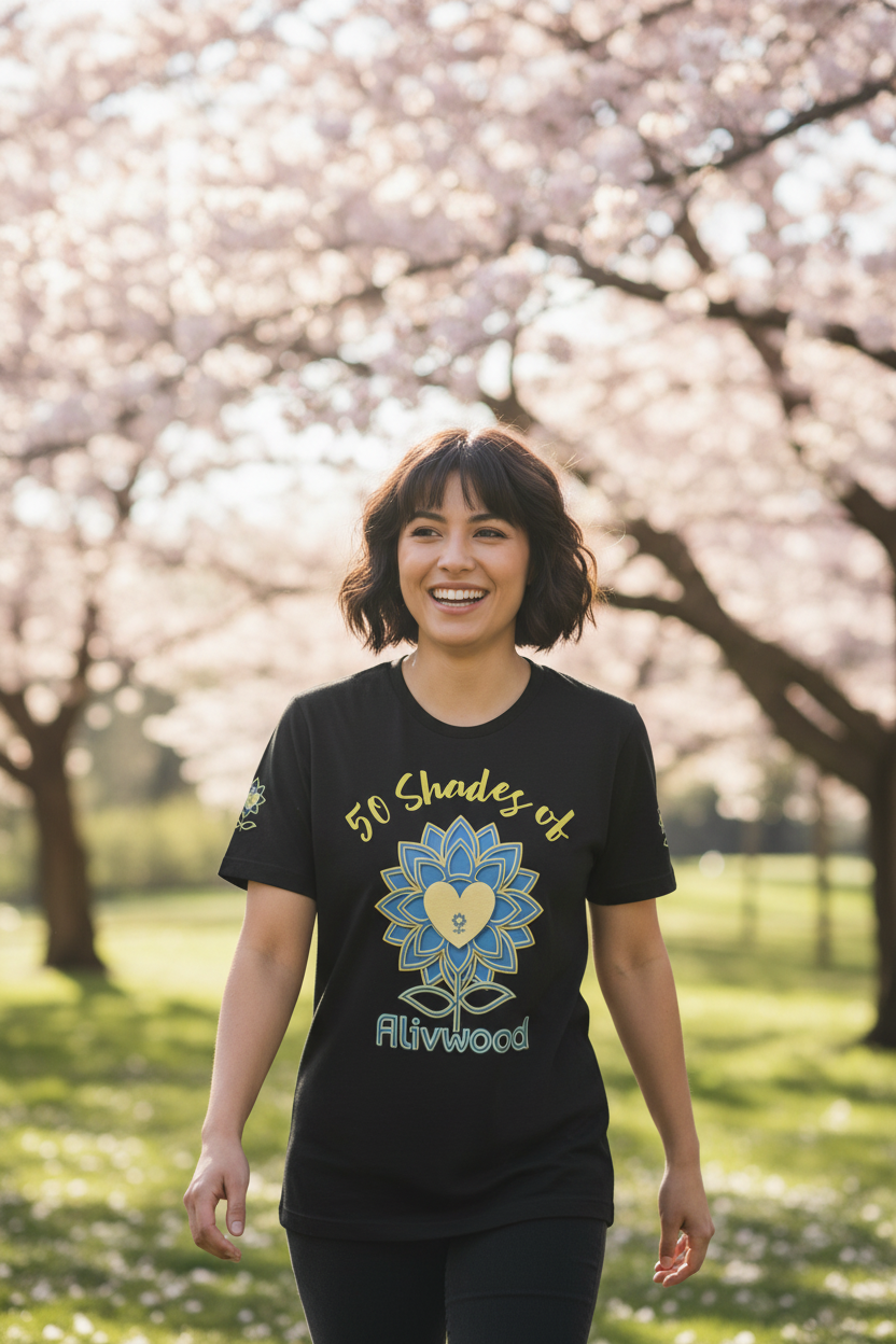Alivwood 50Shadesof Unisex t-shirt - Alivwood
