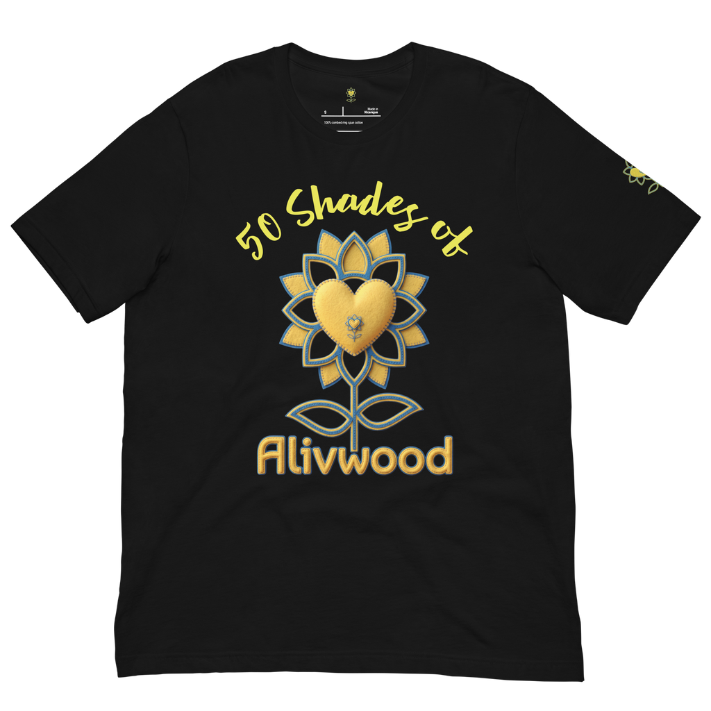 Alivwood 50Shadesof Unisex t-shirt - Alivwood
