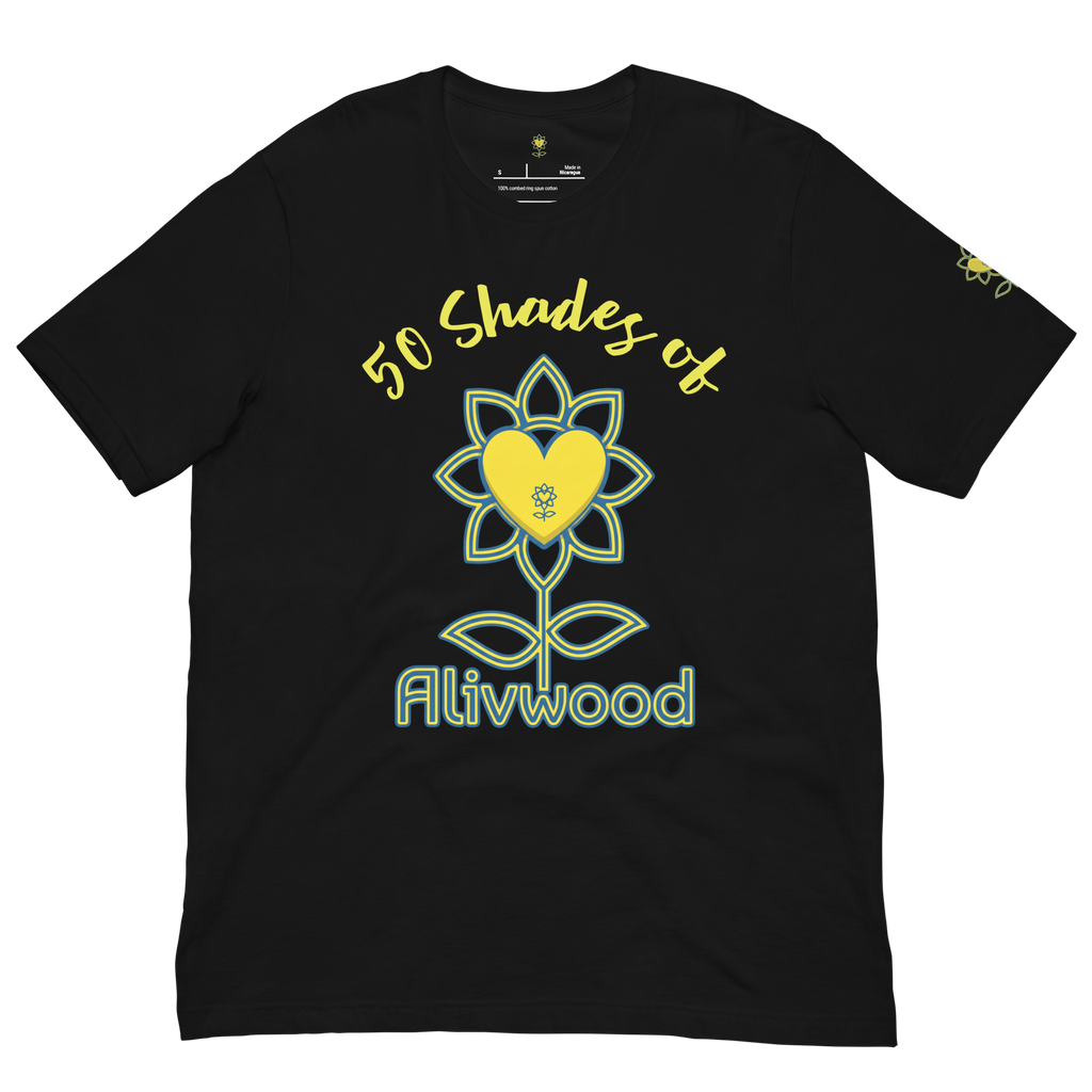 Alivwood 50Shadesof Unisex t-shirt - Alivwood