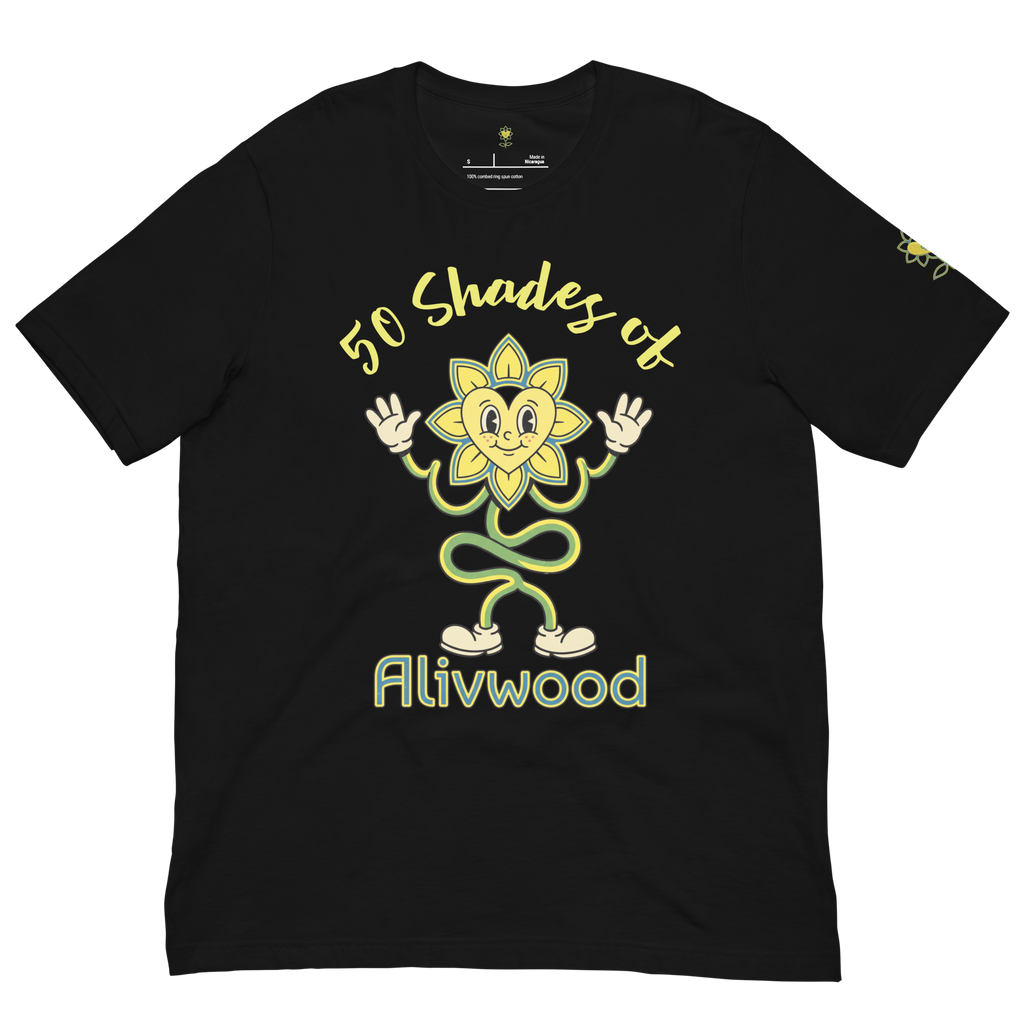 Alivwood 50Shadesof Unisex t-shirt - Alivwood