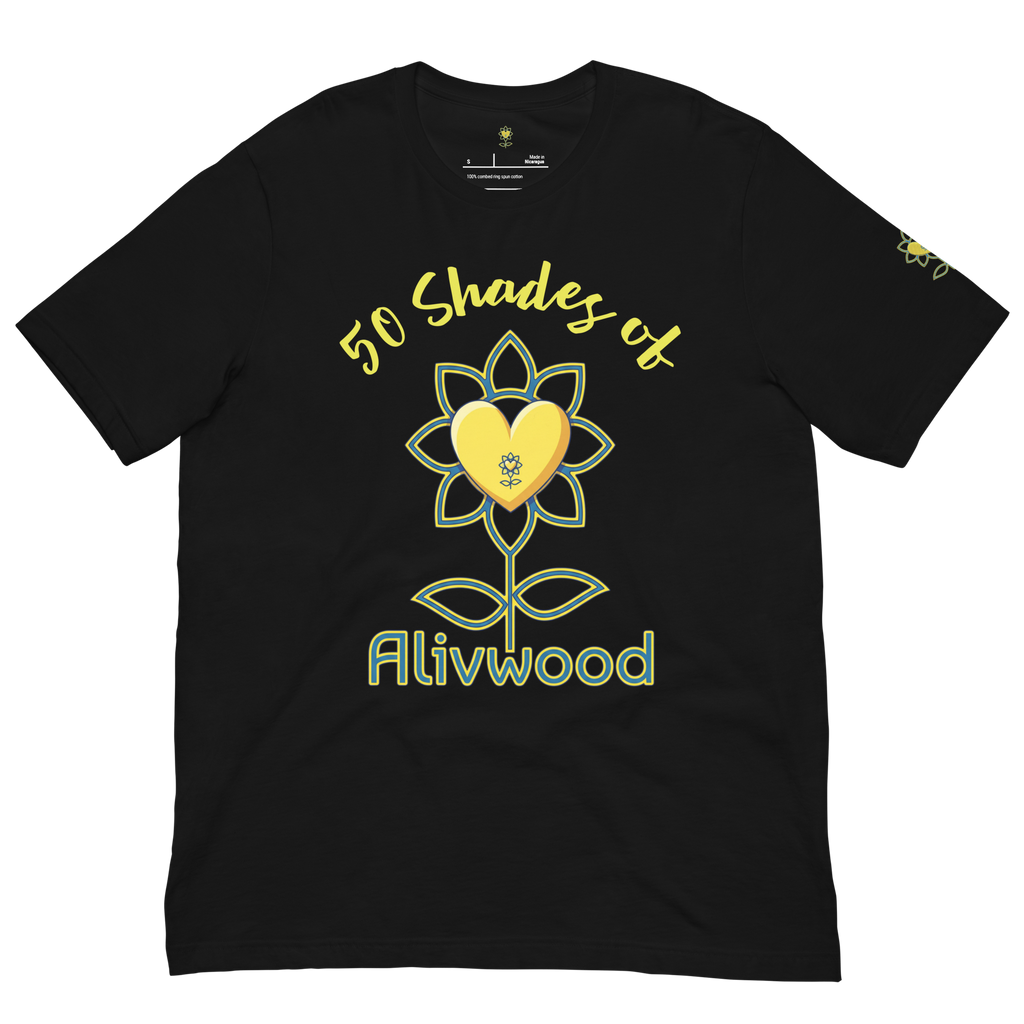 Alivwood 50Shadesof Unisex t-shirt - Alivwood