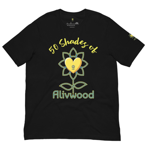 Alivwood 50Shadesof Unisex t-shirt - Alivwood