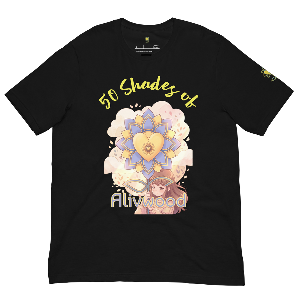 Alivwood 50Shadesof Unisex t-shirt - Alivwood