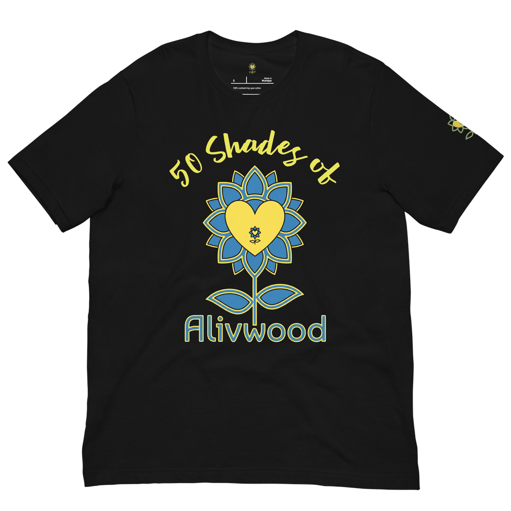 Alivwood 50Shadesof Unisex t-shirt - Alivwood