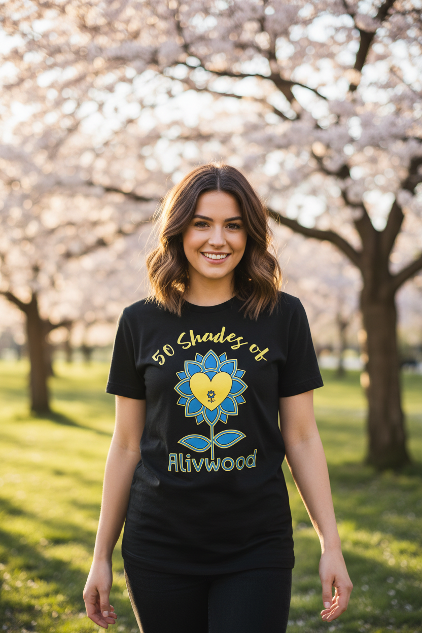 Alivwood 50Shadesof Unisex t-shirt - Alivwood