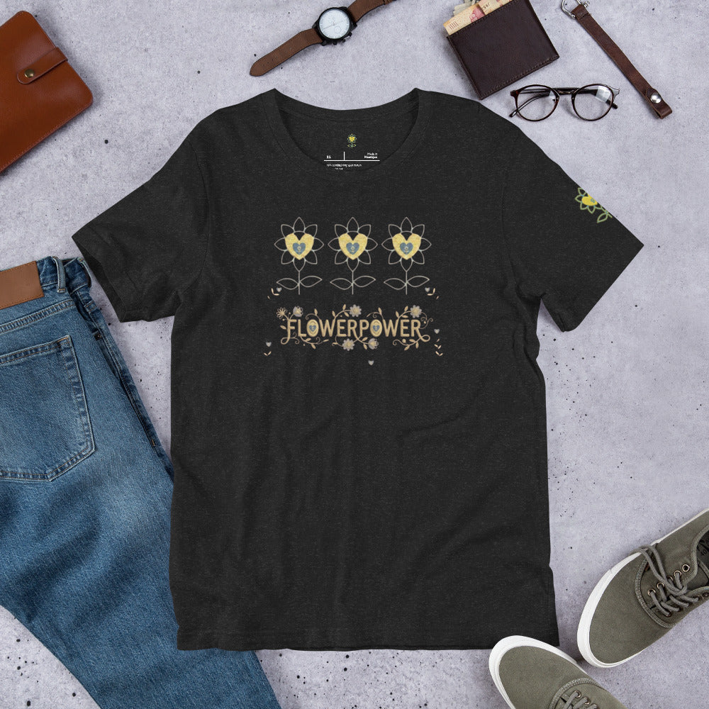 FlowerPower t-shirt - Alivwood