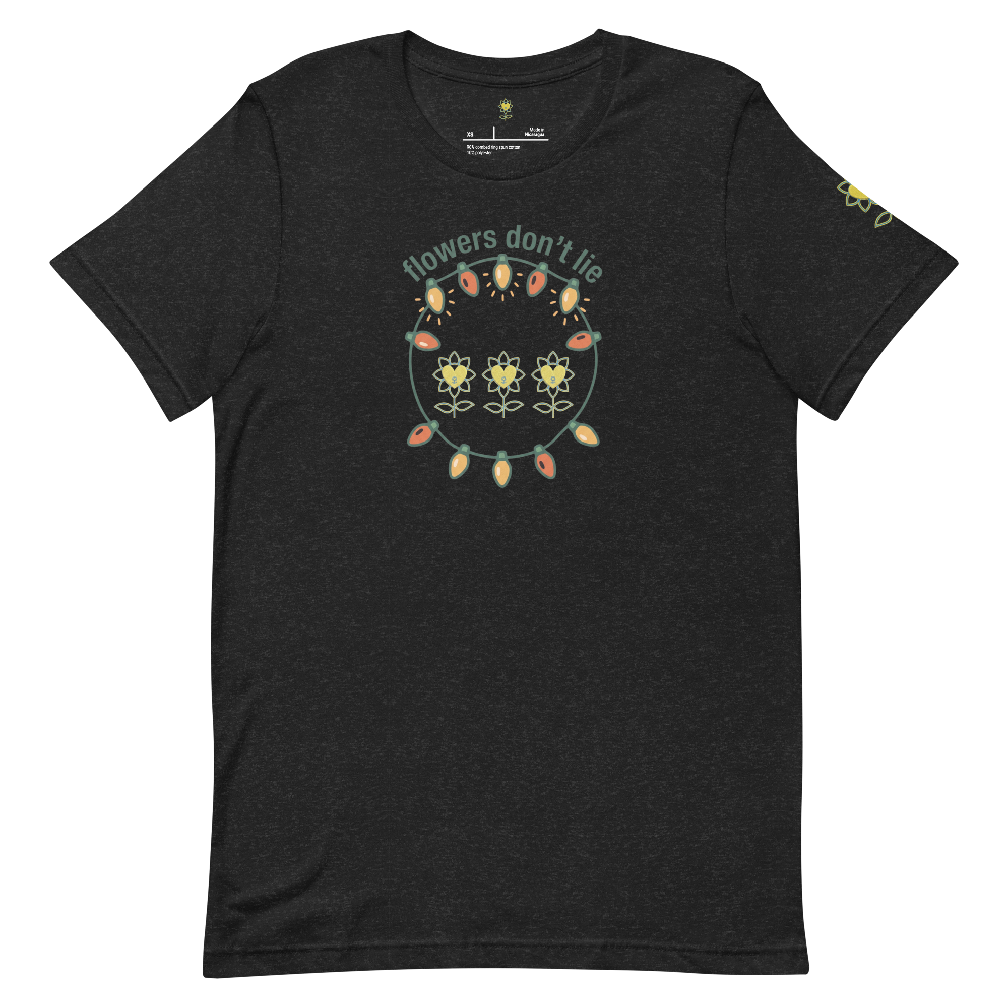 FlowersDontLie Unisex t-shirt - Alivwood