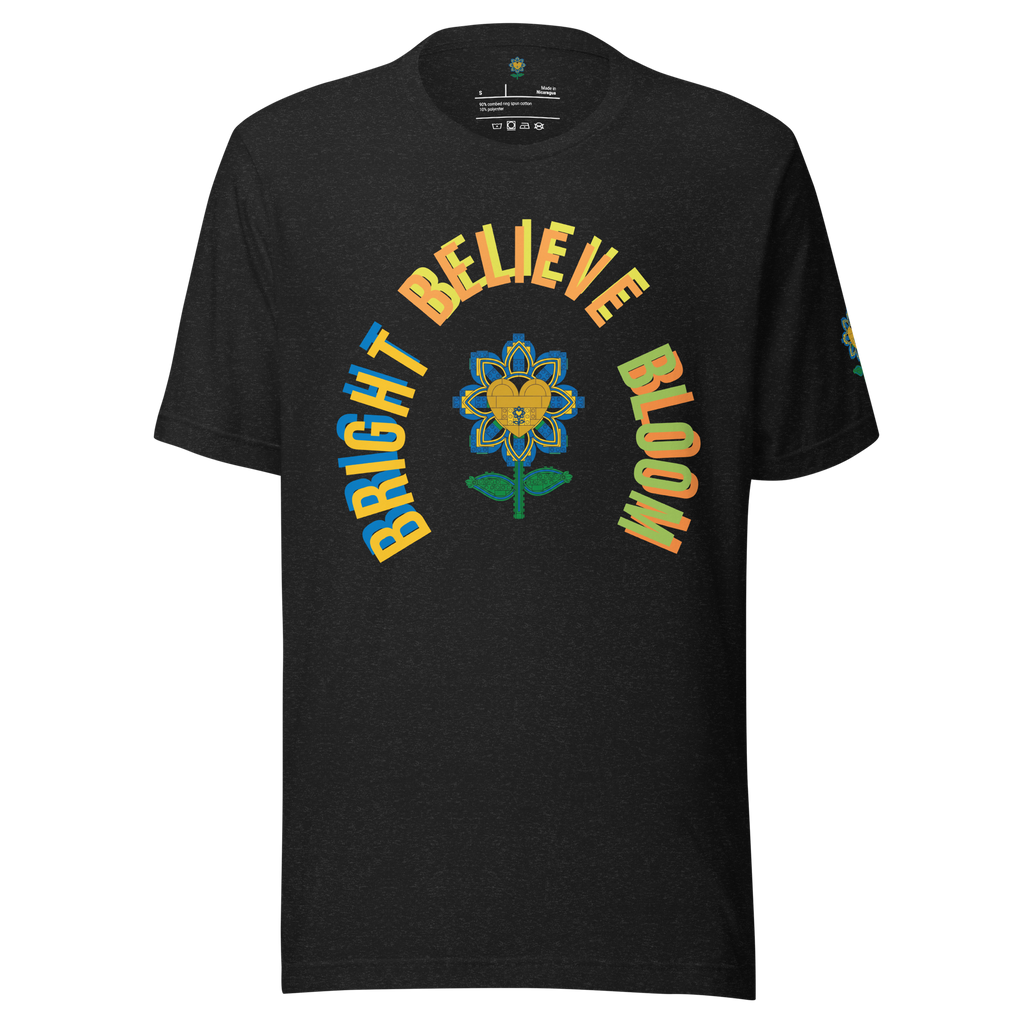 Bloom Believe Bright Bricks Tee - Alivwood