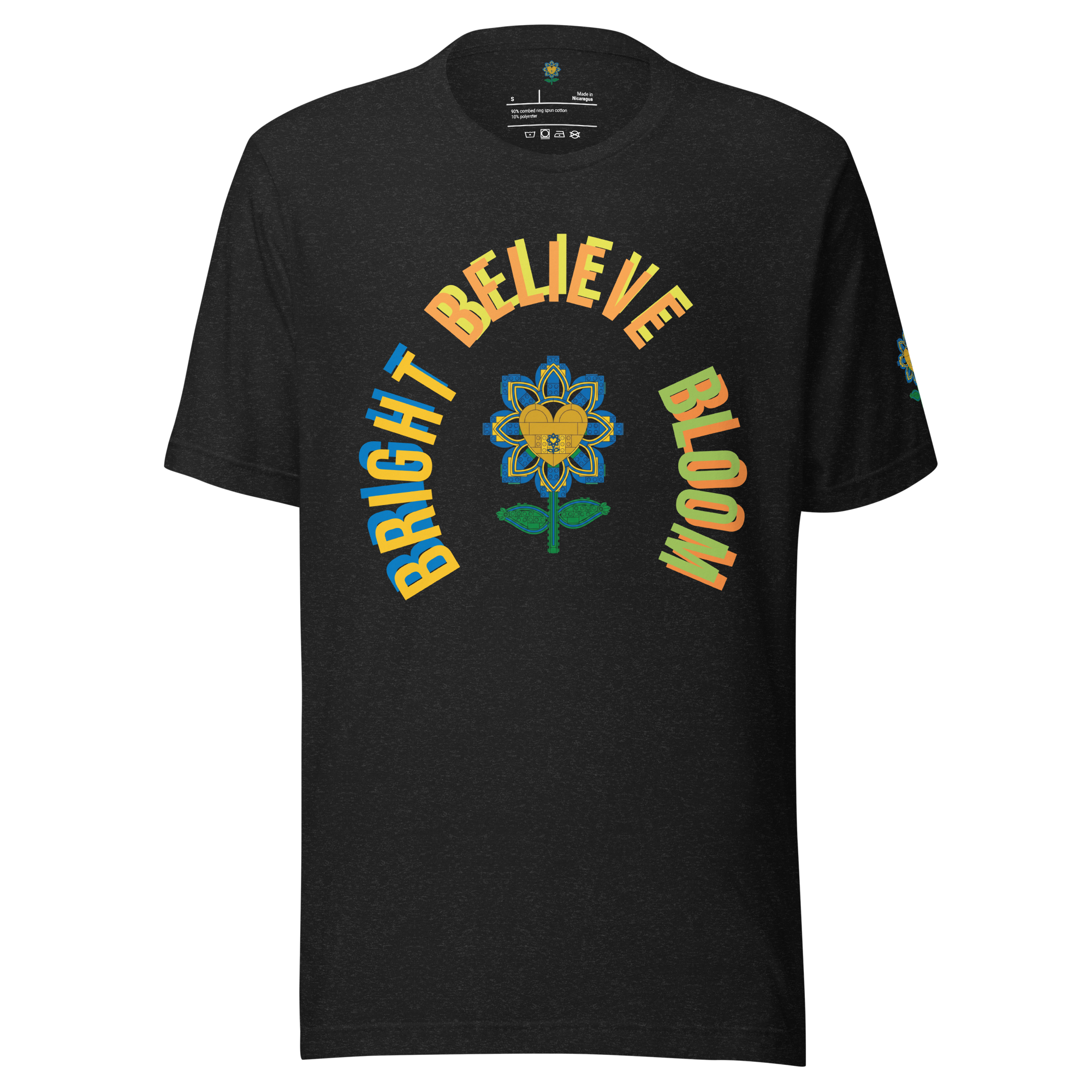 Bloom Believe Bright Bricks Tee - Alivwood