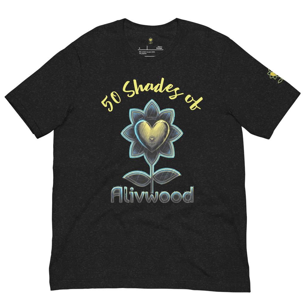 Alivwood 50Shadesof Unisex t-shirt - Alivwood