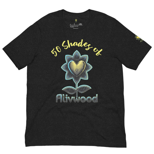 Alivwood 50Shadesof Unisex t-shirt - Alivwood