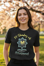 Alivwood 50Shadesof Unisex t-shirt - Alivwood