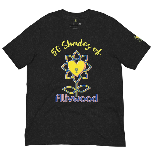 Alivwood 50Shadesof Unisex t-shirt - Alivwood