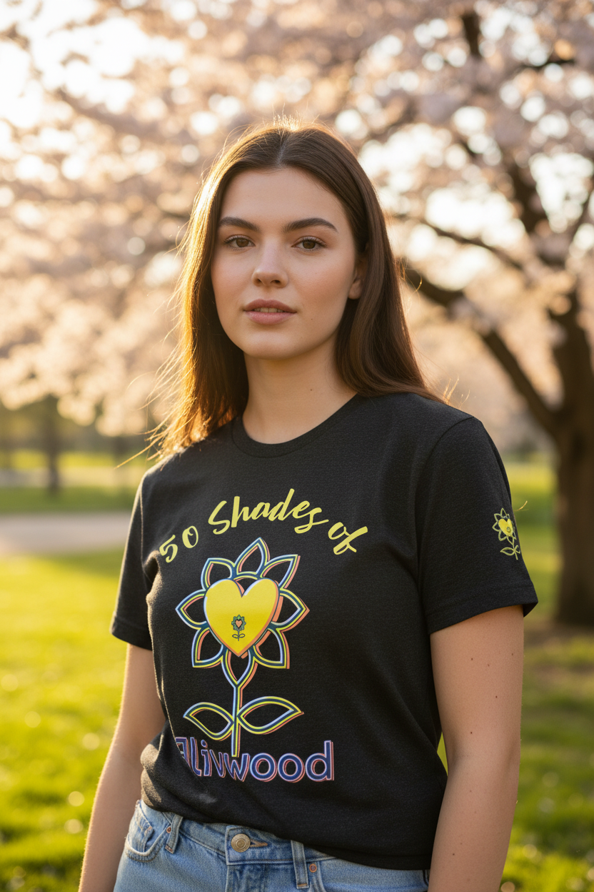 Alivwood 50Shadesof Unisex t-shirt - Alivwood