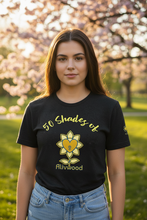 Alivwood 50Shadesof Unisex t-shirt - Alivwood